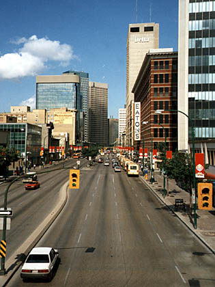 Winnipeg downtown